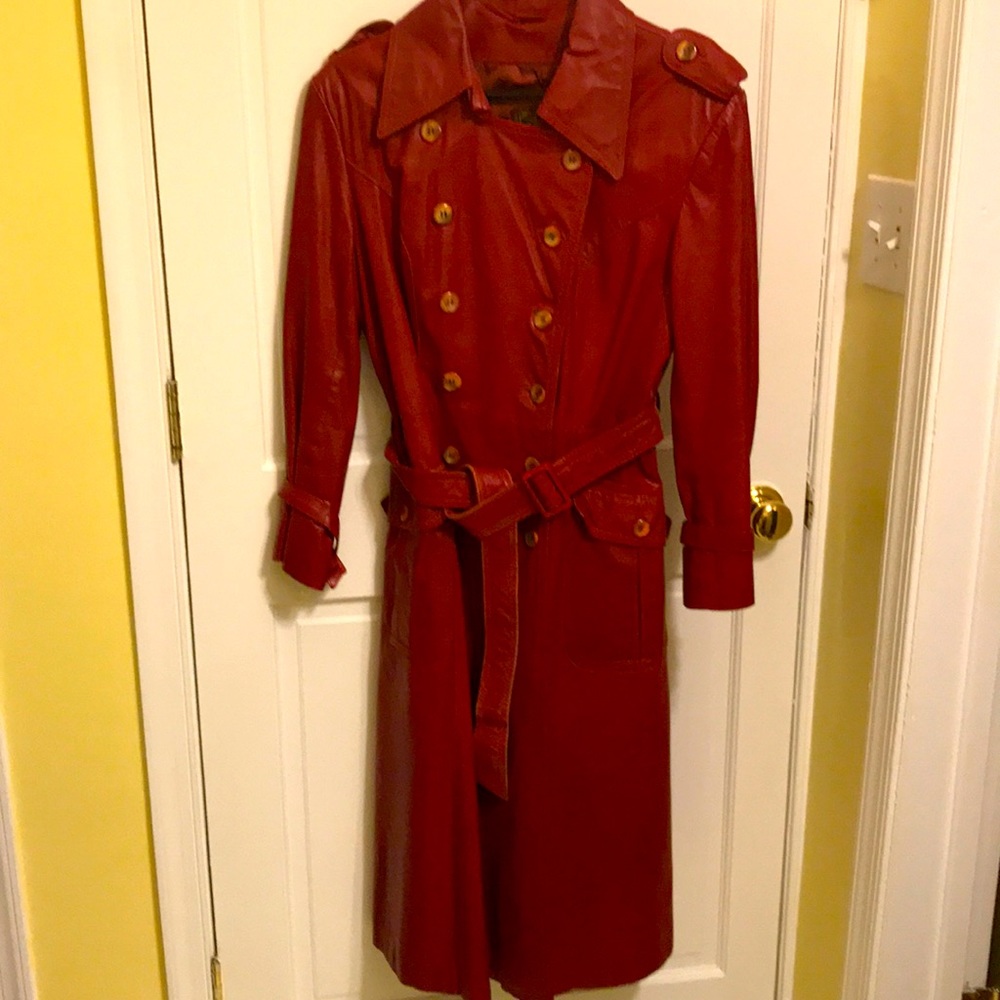 Leather Trench Coat Full Length